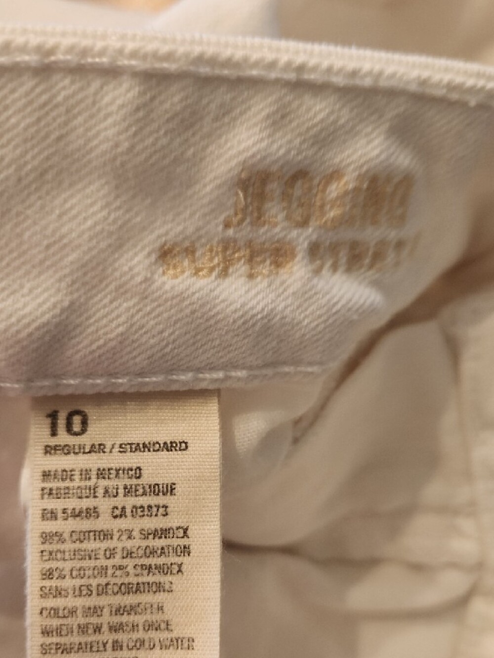 American Eagle Outfitters White Skinny Jeans - Picture 4 of 7